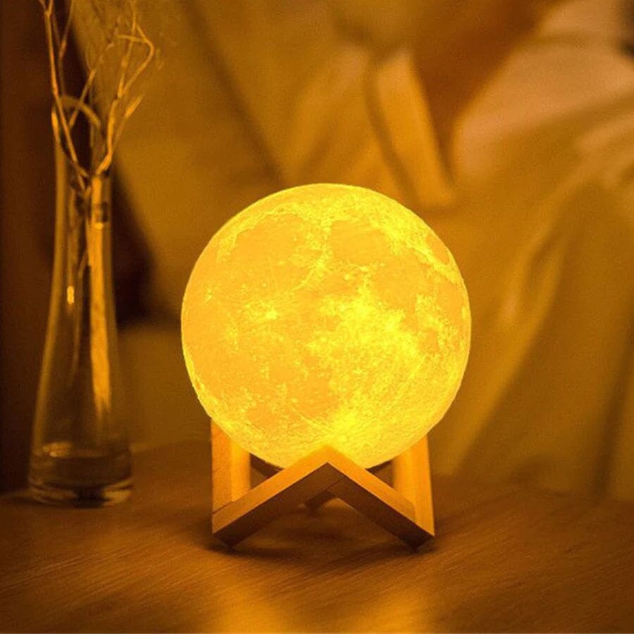 Luminária Lua 3D